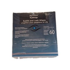 NOVEHA 60Pcs Allergy Relief Eyelid Wipes | Pre-moistened Hypoallergenic Eye C…