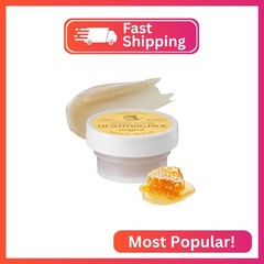 SKINFOOD Honey Sugar Lip Sleeping Mask, Lip Mask for Overnight, Korean Lip Care
