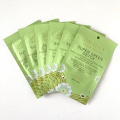 Pacifica Super Green Detox Kale & Charcoal Sheet Masks Made in Korea Lot of SIX