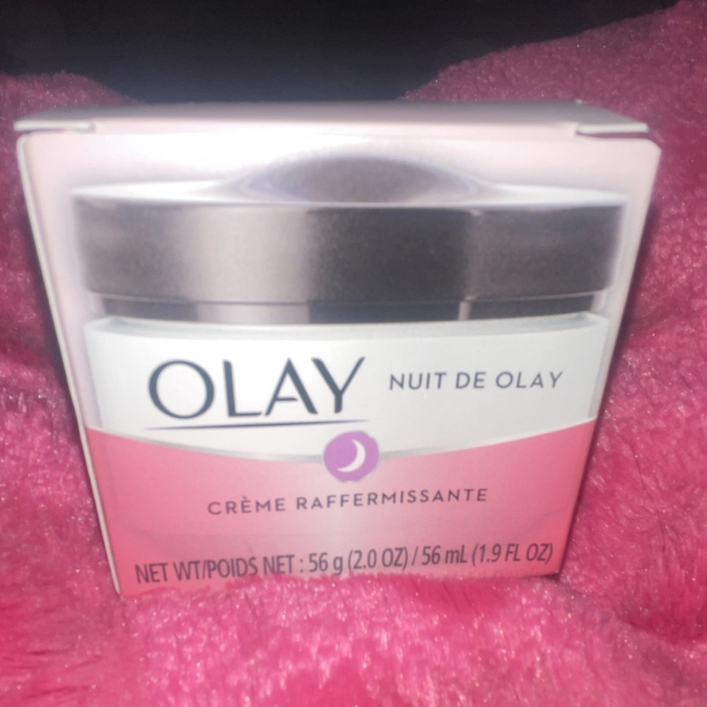 Olay Firming Night Cream Non-Comedogenic Dermatologically Tested Face Neck 56g