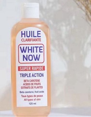 White Now Super Rapide Skin Brightening Oil Triple Action All Skin 125ml