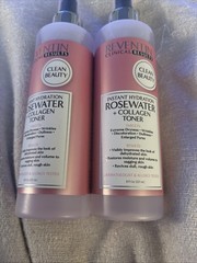 Reventin Clinical Results Instant Hydration Rosewater + Collagen Toner 8 oz Lot2