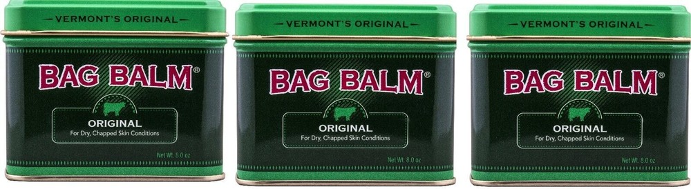 Bag Balm Vermont&rsquo;s Original Ointment 8oz (3 Pack)