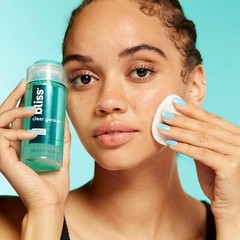 Bliss Clear Genius Clarifying Toner + Serum – 4.3 Fl Oz – Purifies Pores, Tones,