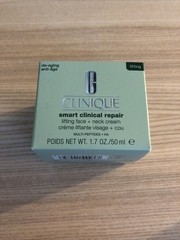 Clinique Smart Clinical Repair Lifting Face & Neck Cream 50ml 1.7 Oz New