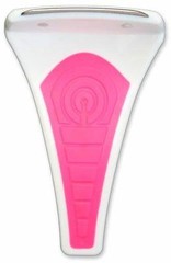 2 x NEW IN BOX. Le Edge face and body Exfoliator Tools PINK. chemical free