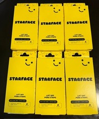 Star Face Lift Off Pore Strips, Blackhead Remover, Deep Cleansing Strip, Lot (6)