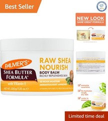 Nourishing Shea Butter Balm with Vitamin E – 7.25 Oz for Dry Skin Relief