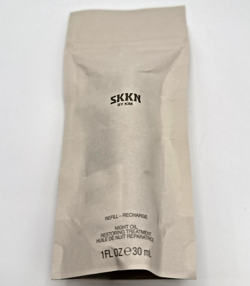 SKKN By Kim Kardashian Refill Recharge Night Oil Restoring Treatment 1 fl oz