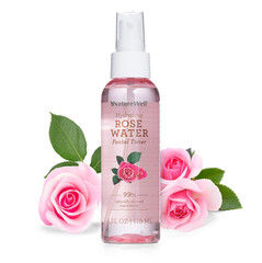NATURE WELL Rose Water Hydrating Facial Toner Mist for Dewy & Radiant Skin,…