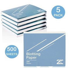 Natural Oil Blotting Papers for Face 500 Sheets – Remove Shine – Fragrance free