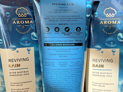 5 (FIVE) REVIVING RAIN 8oz Aroma Ultimate Hydration CREAM Bath and & Body Works