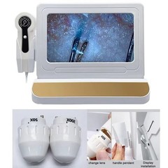 Mecavie Dual Lens Scalp Detector 10 Inch HD Display Hair Root Inspection Machine