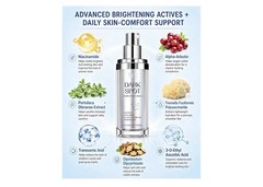 TJE Dark Spot Corrector Face Serum Niacinamide Paraben-Free 1.06 oz/30 ml