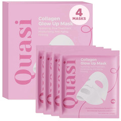 Quasi-Collagen Glow Up Mask | Hydrating & Firming Facial Mask – 4 pcs/box