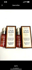 2x SUNDAY RILEY CEO Glow Vitamin C + Turmeric Face Oil 0.17 fl oz Each NIB