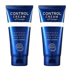 Charmzone Control Cream Self Massage 150ml x 2 Pack Pore Cleansing Peeling