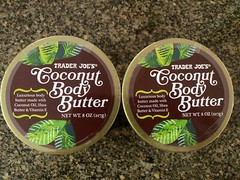 New 2 Jars Trader Joe&rsquo;s Body Butter With Coconut Oil & Shea Butter Total 16oz