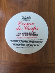 Kiehl&rsquo;s Creme de Corps Soy Milk & Honey Whipped Body Butter 8 oz/226g New Sealed