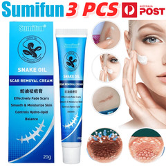 3X SUMIFUN Snake Oil Scar Removal Cream Skin Care Repair Acne Spots Treatment
