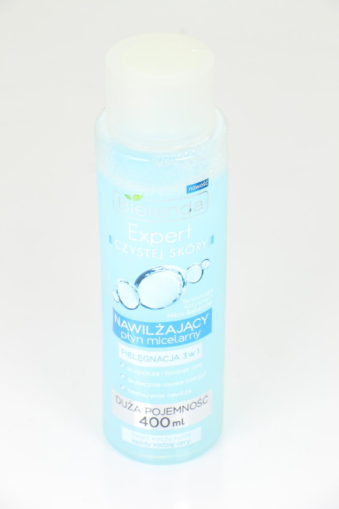 Bielenda Expert Czystej Skóry nawilżający płyn micelarny 400ml U39C