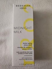 Beekman 1802 Midnight Milk Better Aging Sleep Cream 2.13 oz Full Size NEW