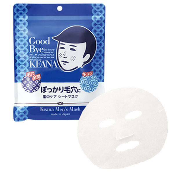 Japan Ishizawa Labs Keana Nadeshiko Moist Men&rsquo;s Sheet Mask 10 Sheets