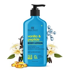 Botanic Hearth Vanilla & Peptide Body Lotion 16 fl 16 Fl Oz (Pack of 1), Blue