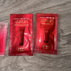 Astalift Travel Sample Pack – Cleansing Gel, Foam, Lotion & Cream Skincare