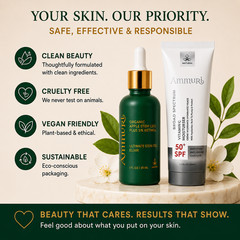 Ammuri Apple Stem Cell 5% Retinol Serum & Vitamin C SPF50 Cream Set
