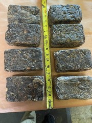 AFRICAN BLACK soap. Handmade in Ghana, Africa. 6 pounds for $100