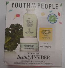 SEPHORA Youth To The People Beauty Insider Birthday Gift 3 Piece Set