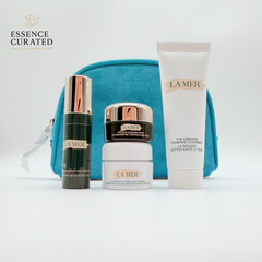 La Mer Skincare Set Eye Cream Serum Soft Cream Cleanser + Bag new batch 2028