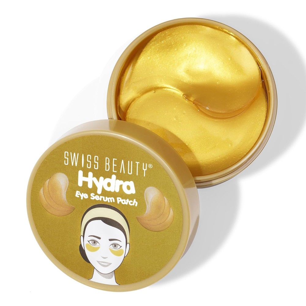60 Pcs Collagen Eye Patch Anti Wrinkle Serum Dark Circles, Fine Lines Gold Shade