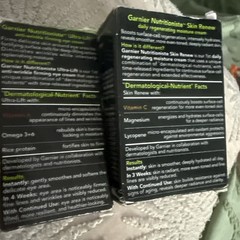 Garnier Nutritioniste Skin Renew Set Moisture Cream & Firming Eye Cream NIB