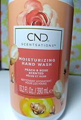 CND Scentsations Hand Washe 13.2 Fl. Oz. / 374 g PEACH & ROSE SCENTED