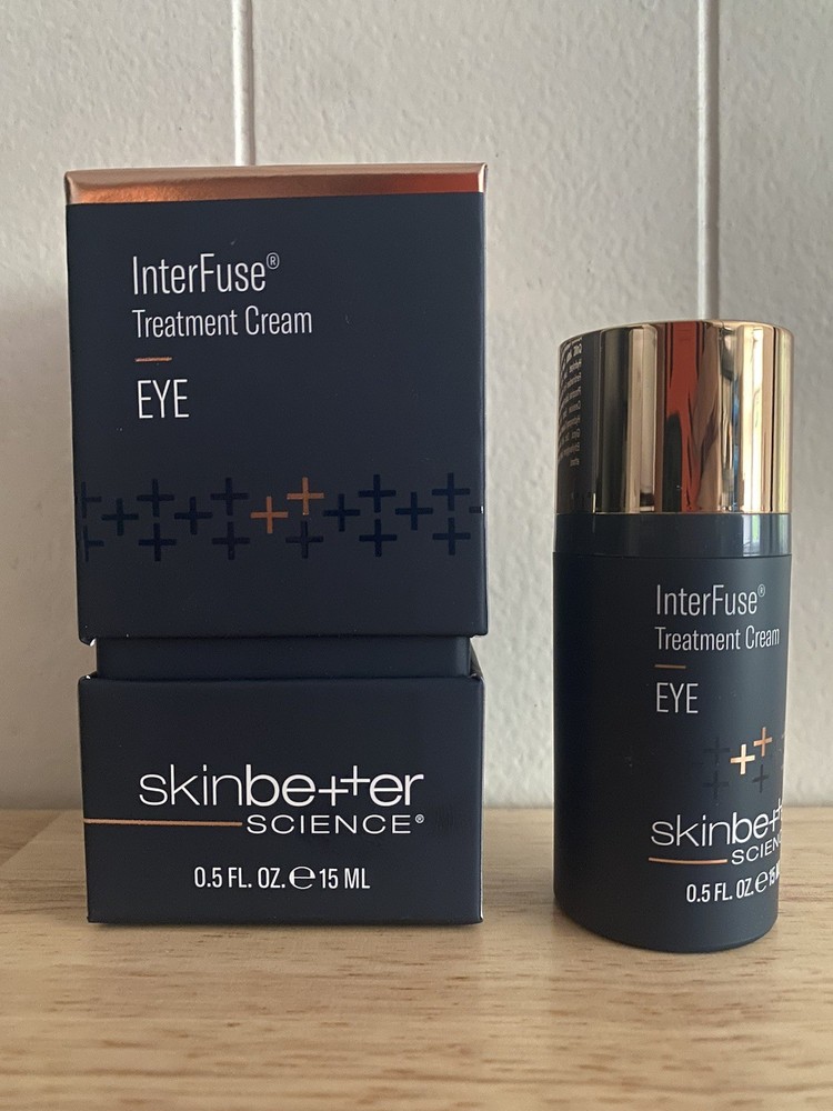 Skinbetter Science InterFuse Treatment Eye Cream 0.5fl oz 15ml *New And Sealed*