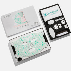 Omnilux Contour Face Anti-Aging LED Light Therapy Mask Medical Grade Retail $395