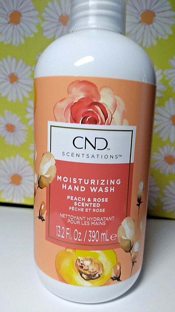 CND Scentsations Hand Washe 13.2 Fl. Oz. / 374 g PEACH & ROSE SCENTED