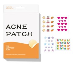 36-Pack Unique Cartoon Character Acne Pimple Patches – Fun & Effective Treatment