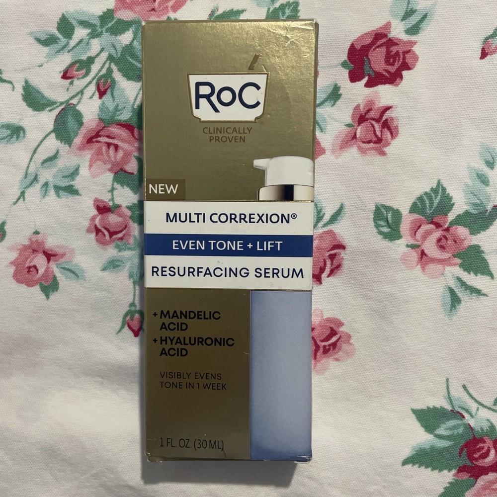 RoC Multi Correxion Even Tone + Lift Resurfacing Serum 1.0oz Retired NIB