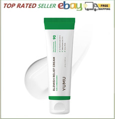 YUMU Cica Exosome Zinc Blemish Relief Cream, Face Moisturizer for Sensitive, Acn