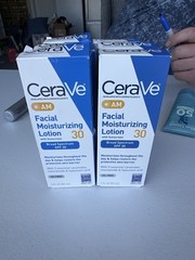 CeraVe AM Facial Moisturizing Lotion SPF 30 Oil Free 3oz, Lot Of 8, New