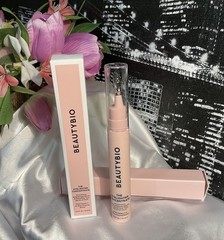 Beauty Bio The Eyelighter Concentrate Eye Serum w/Depuffing Tool NIB RV$58