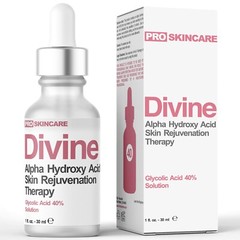 GLYCOLIC ACID 40% (Professional Chemical Peel) Pro Strength Alpha Hydroxy Acid