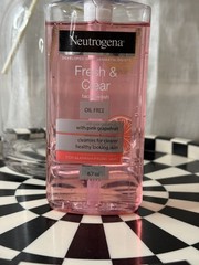 Neutrogena Fresh & Clear Oil-Free Facial Wash – Pink Grapefruit 6.7oz *New