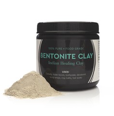 Food Grade Sodium Bentonite Clay – Powder – 1 Pound…