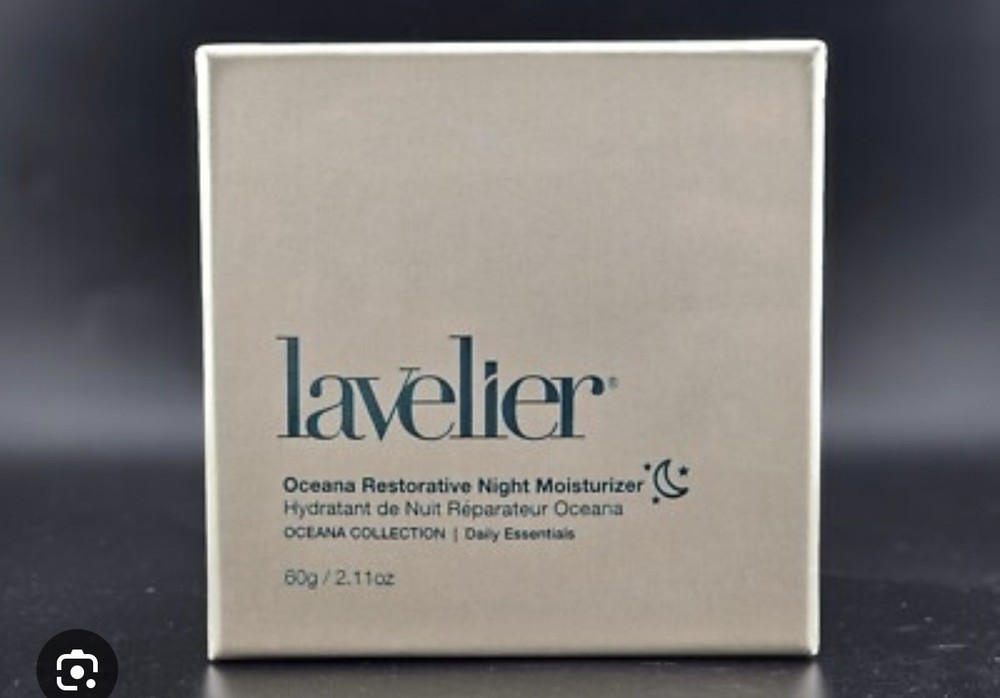 Lavelier Oceana Restorative Night Moisturizer 60g / 2.11 oz NEW SEALED