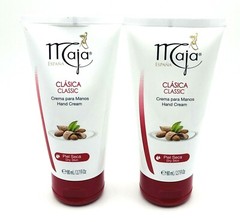 (2 Maja Classic Hand Cream Moisturizer For Dry Skin. Crema Para Manos, 2.7 fl oz