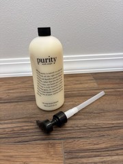 Philosophy Purity Made Simple One-Step Facial Cleanser – 32oz Sealed W/Pump